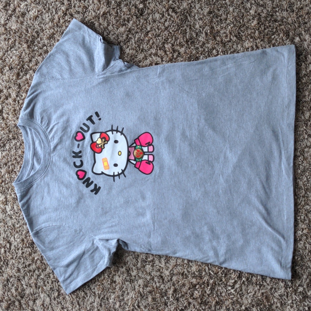 M Tokidoki + Hello Kitty Knock Out TShirt